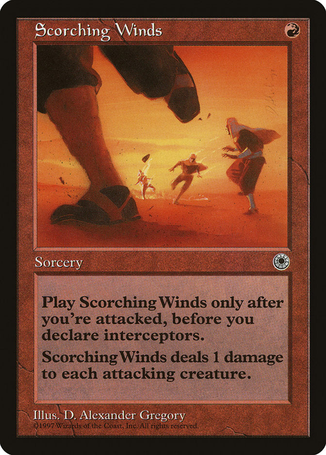 Scorching Winds [Portal] | Golgari Games