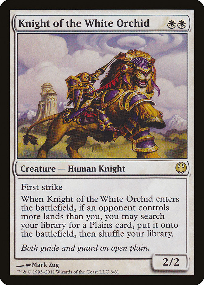 Knight of the White Orchid [Duel Decks: Knights vs. Dragons] | Local Legends