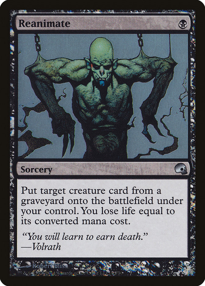 Reanimate [Premium Deck Series: Graveborn] | Local Legends