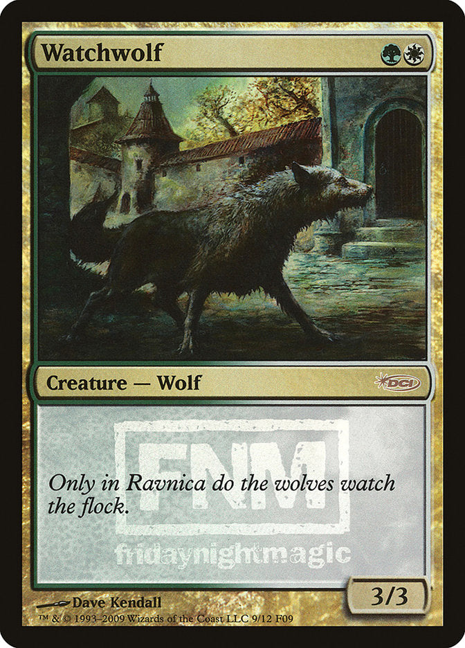 Watchwolf [Friday Night Magic 2009] | Golgari Games