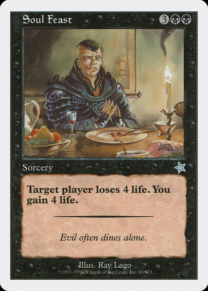 Soul Feast [Starter 1999] | Golgari Games