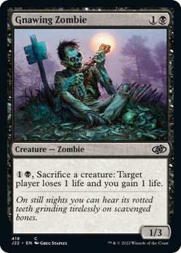 Gnawing Zombie [Jumpstart 2022] | Local Legends