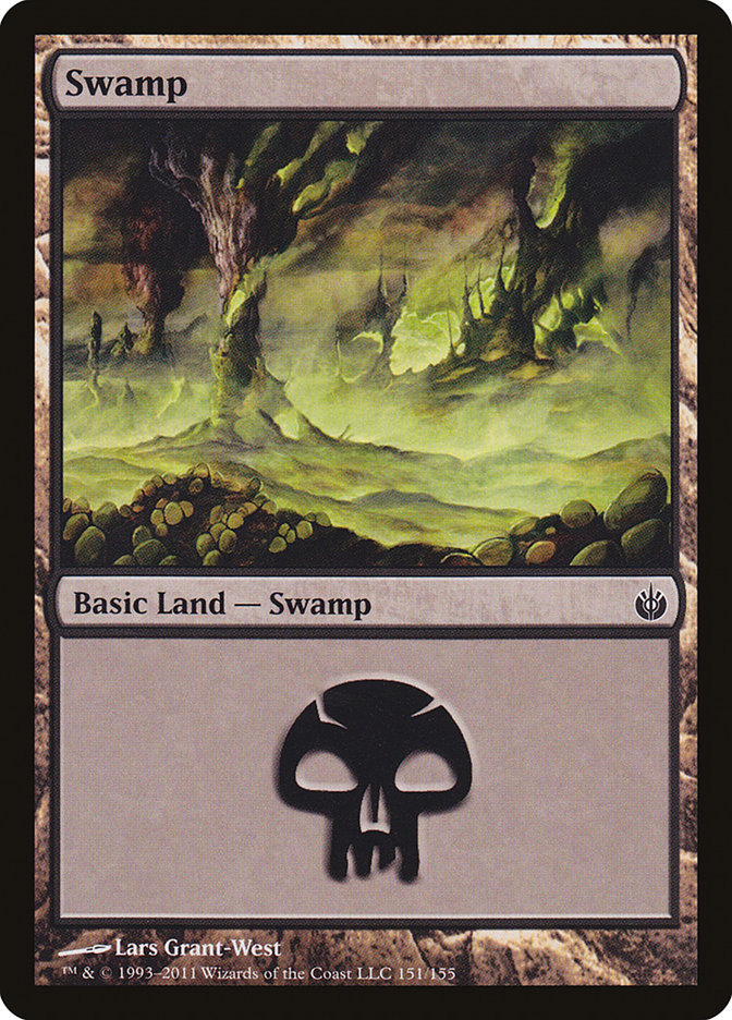 Swamp (151) [Mirrodin Besieged] | Golgari Games