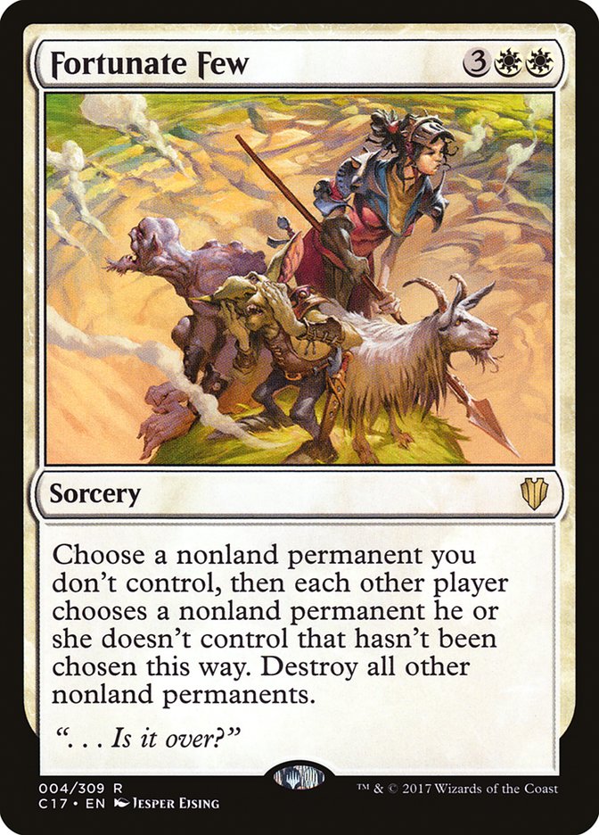 Fortunate Few [Commander 2017] | Local Legends