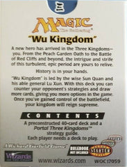 Portal Three Kingdoms - Preconstructed Theme Deck (Wu Kingdom) | Local Legends