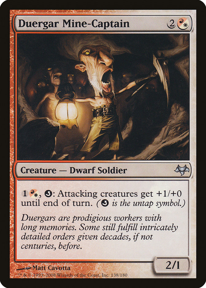 Duergar Mine-Captain [Eventide] | Local Legends