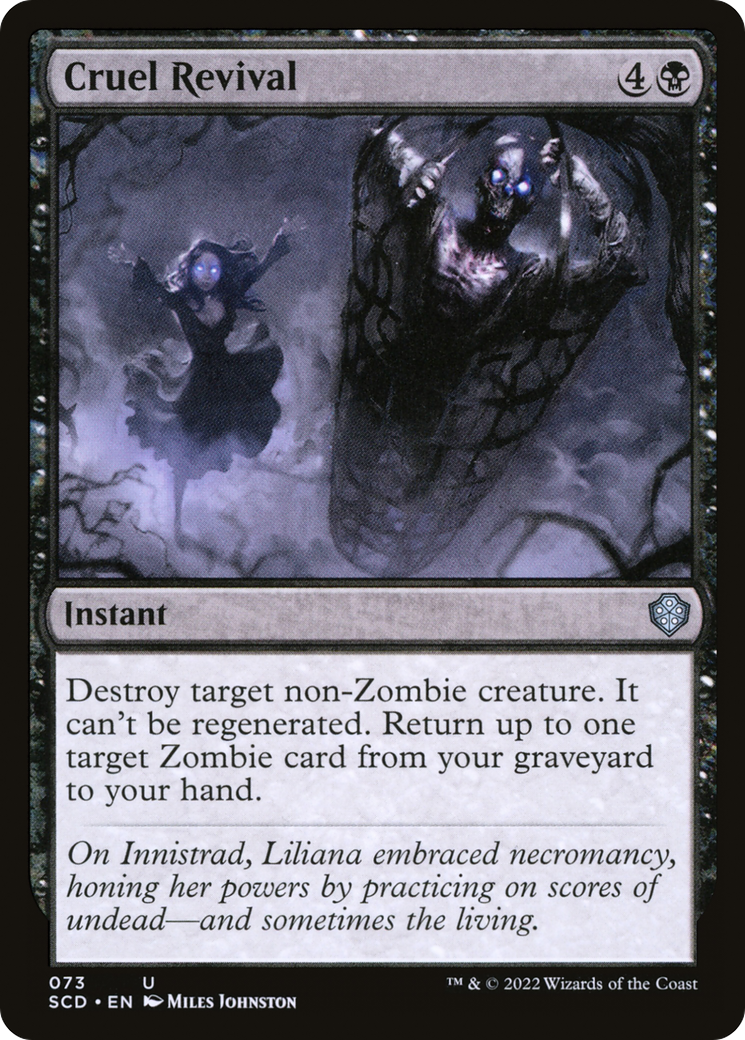 Cruel Revival [Starter Commander Decks] | Local Legends