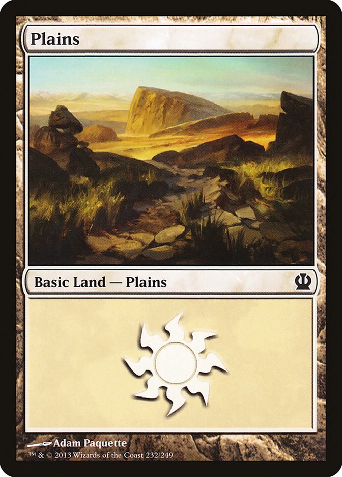 Plains (232) [Theros] | Local Legends