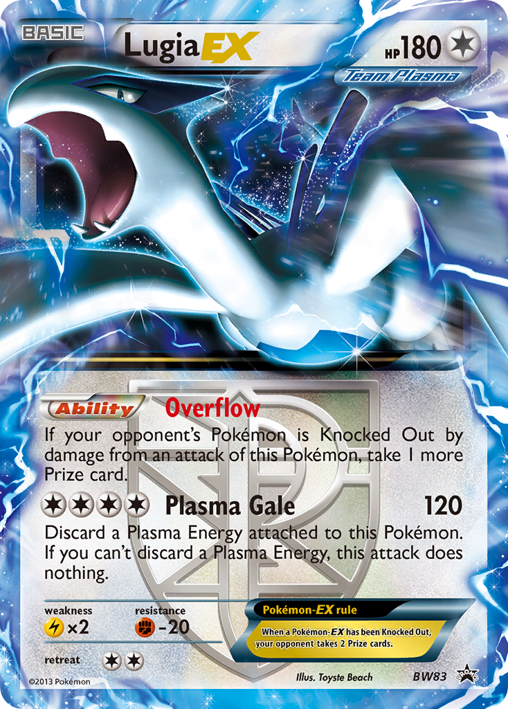 Lugia EX (BW83) [Black & White: Black Star Promos] | Golgari Games