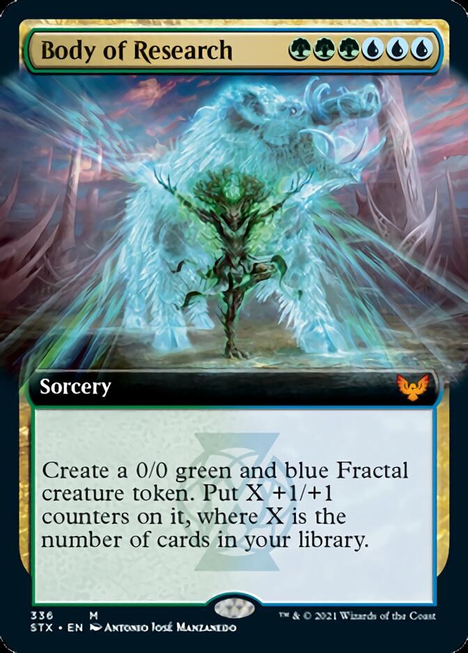 Body of Research (Extended Art) [Strixhaven: School of Mages] | Local Legends