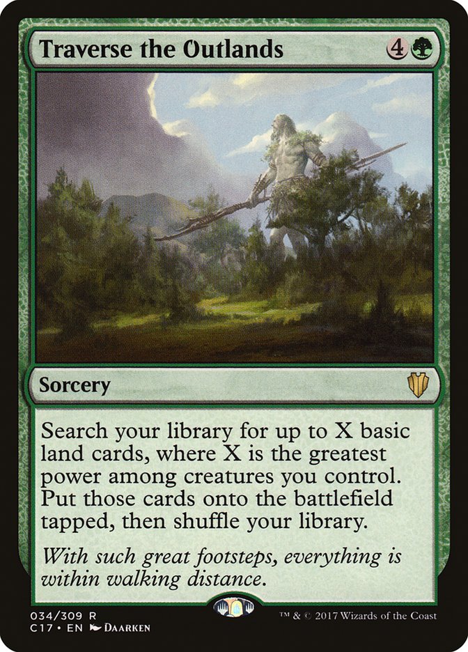 Traverse the Outlands [Commander 2017] | Local Legends