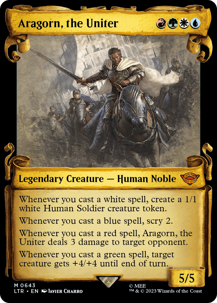 Aragorn, the Uniter [The Lord of the Rings: Tales of Middle-Earth Showcase Scrolls] | Local Legends
