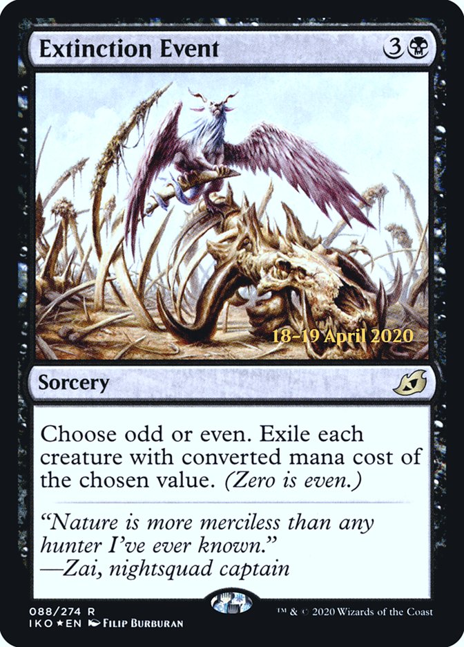 Extinction Event [Ikoria: Lair of Behemoths Prerelease Promos] | Local Legends