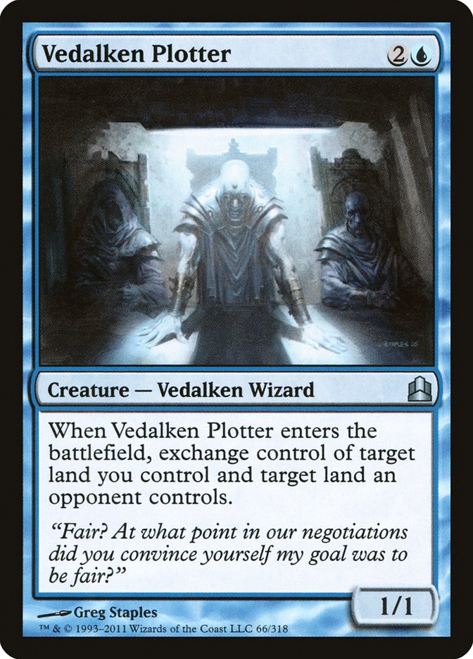 Vedalken Plotter [Commander 2011] | Local Legends