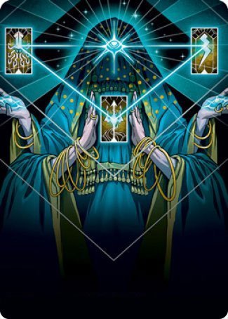 Strategic Planning Art Card [Strixhaven: School of Mages Art Series] | Local Legends