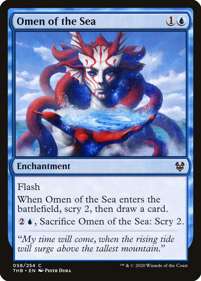 Omen of the Sea [Theros Beyond Death] | Local Legends