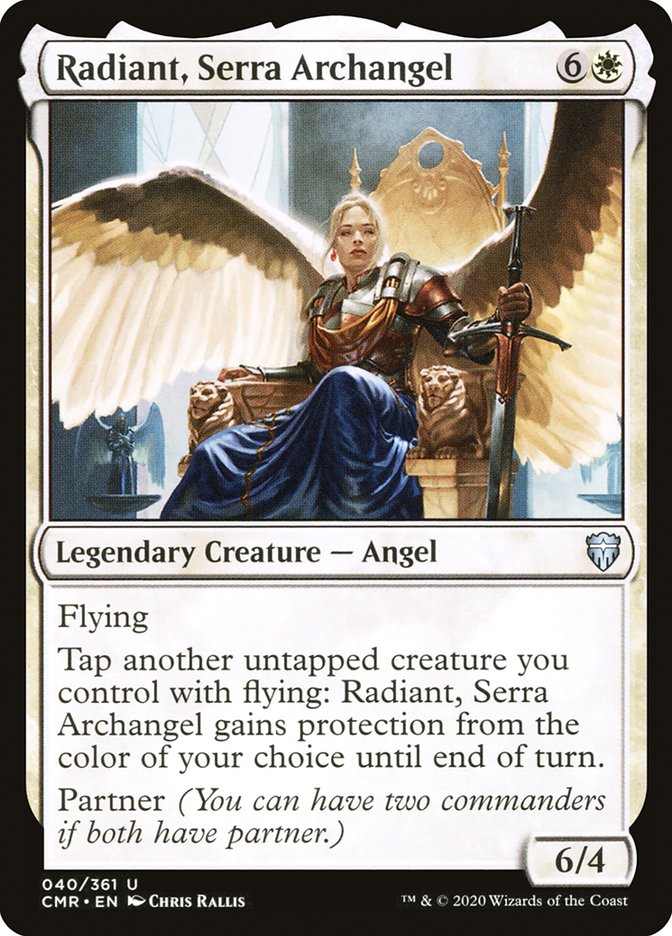 Radiant, Serra Archangel [Commander Legends] | Golgari Games