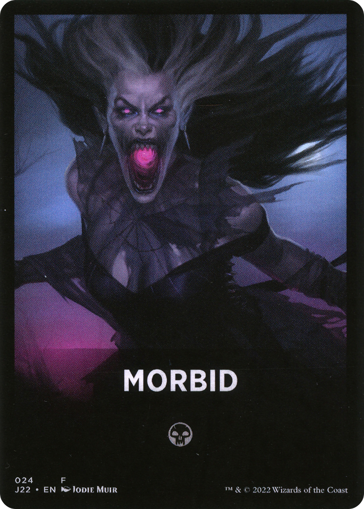 Morbid Theme Card [Jumpstart 2022 Front Cards] | Golgari Games