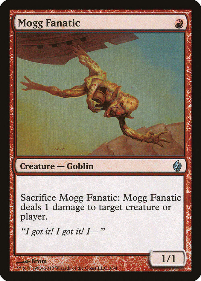 Mogg Fanatic [Premium Deck Series: Fire and Lightning] | Golgari Games