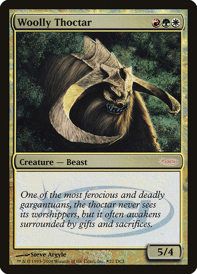 Woolly Thoctar [Wizards Play Network 2008] | Local Legends