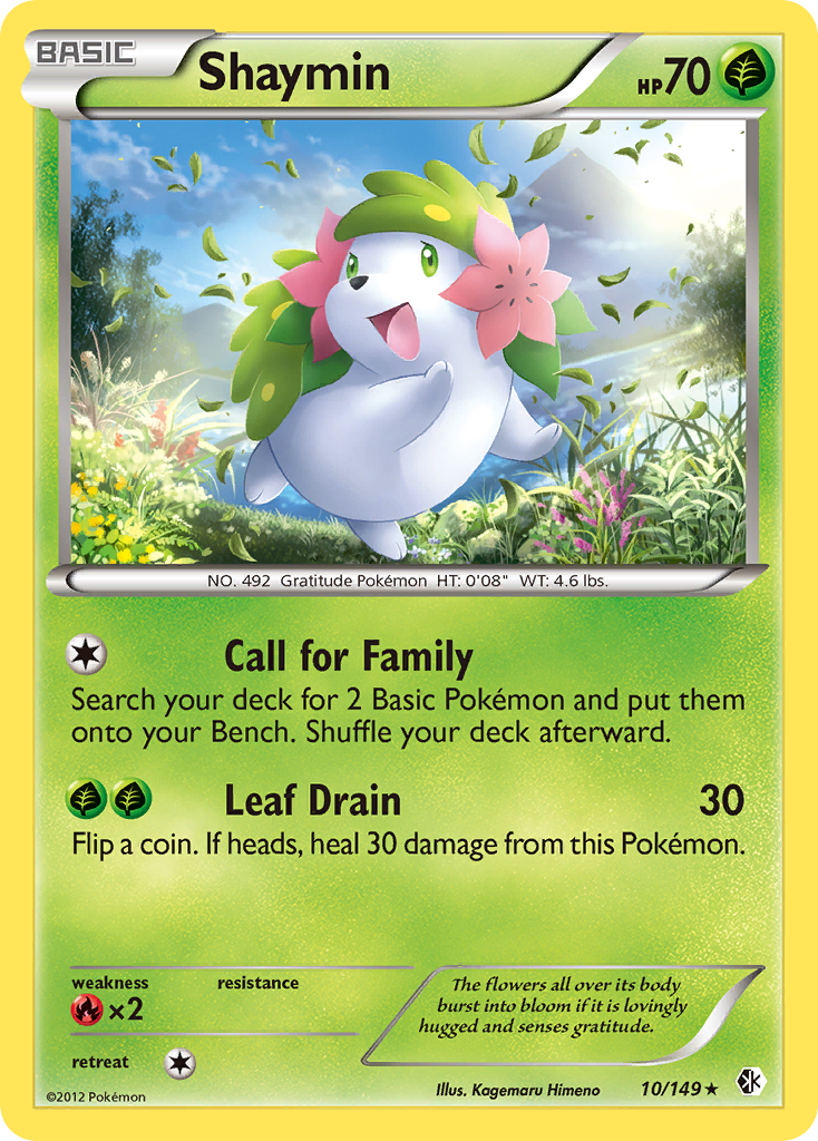 Shaymin (10/149) [Black & White: Boundaries Crossed] | Local Legends