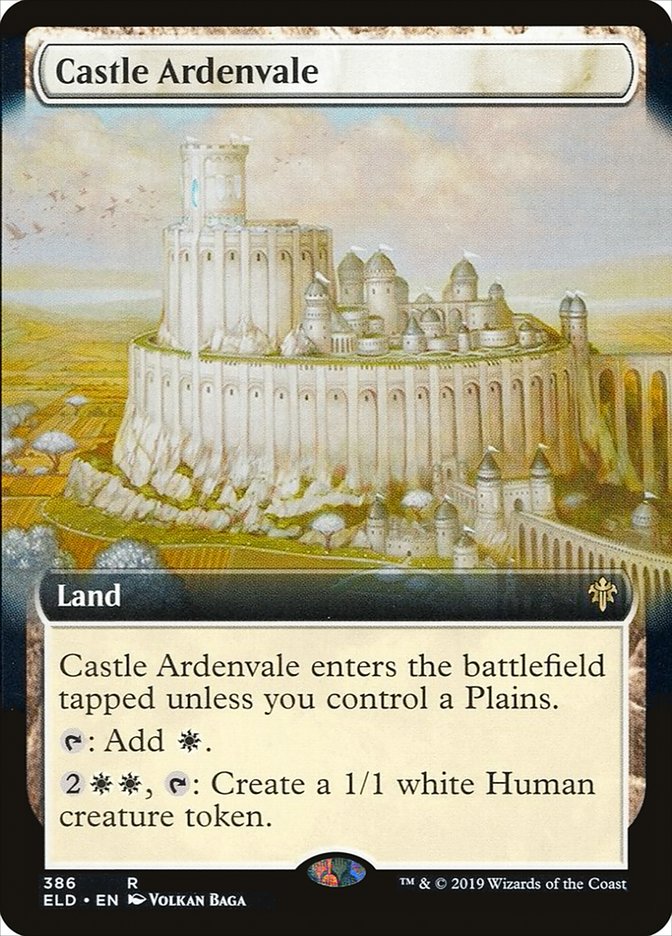 Castle Ardenvale (Extended Art) [Throne of Eldraine] | Golgari Games