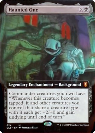 Haunted One (Extended Art) [Commander Legends: Battle for Baldur's Gate] | Local Legends