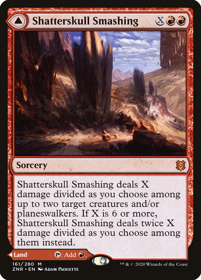 Shatterskull Smashing // Shatterskull, the Hammer Pass [Zendikar Rising] | Local Legends