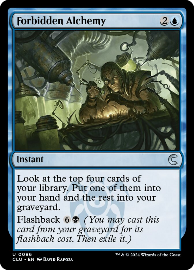 Forbidden Alchemy [Ravnica: Clue Edition] | Local Legends