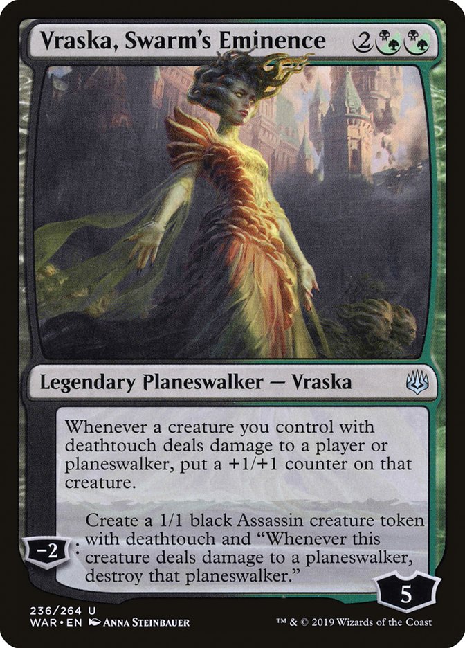 Vraska, Swarm's Eminence [War of the Spark] | Golgari Games