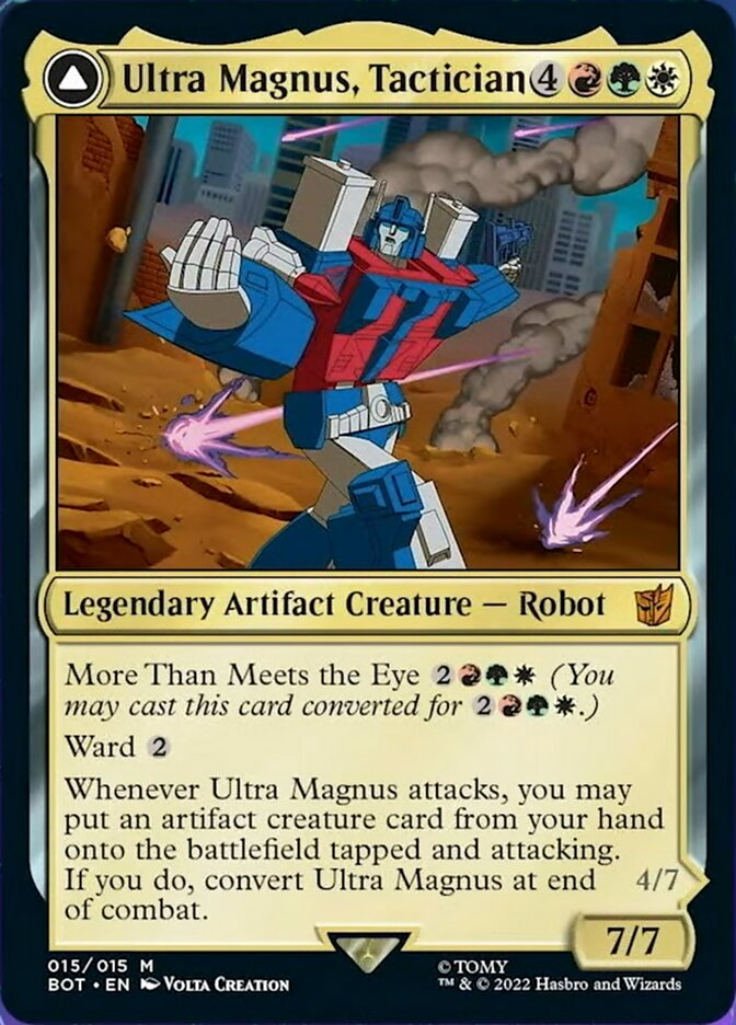 Ultra Magnus, Tactician // Ultra Magnus, Armored Carrier [Universes Beyond: Transformers] | Local Legends