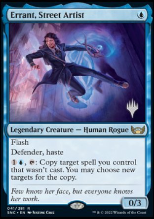 Errant, Street Artist (Promo Pack) [Streets of New Capenna Promos] | Local Legends
