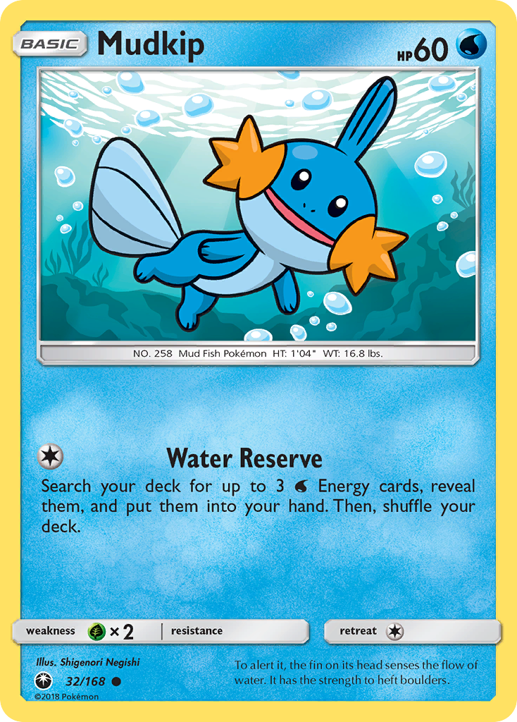 Mudkip (32/168) [Sun & Moon: Celestial Storm] | Golgari Games