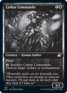 Cathar Commando [Innistrad: Double Feature] | Golgari Games