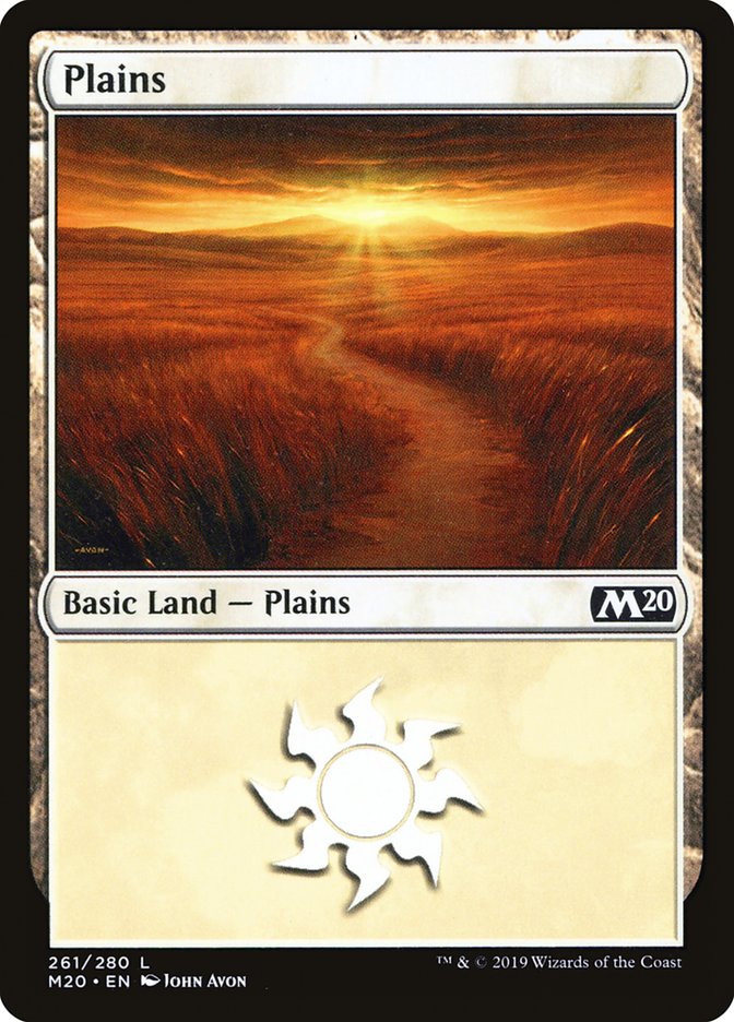 Plains (261) [Core Set 2020] | Local Legends