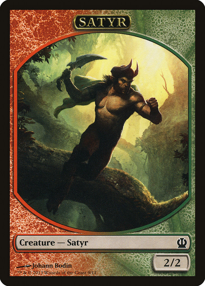 Satyr Token [Theros Tokens] | Golgari Games