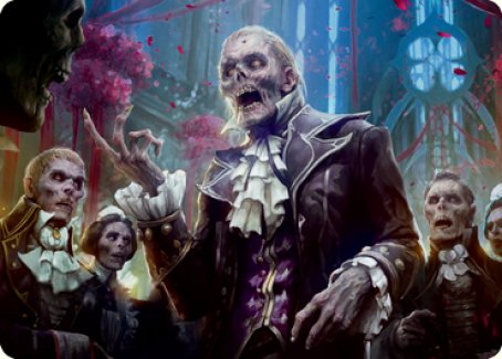Undead Butler Art Card [Innistrad: Crimson Vow Art Series] | Local Legends