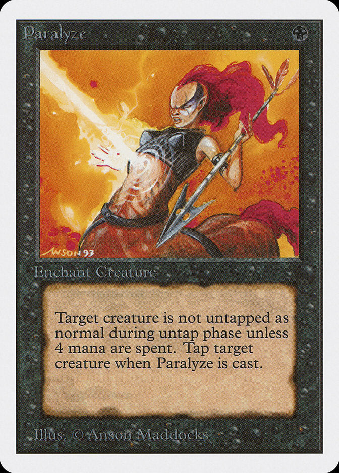 Paralyze [Unlimited Edition] | Golgari Games