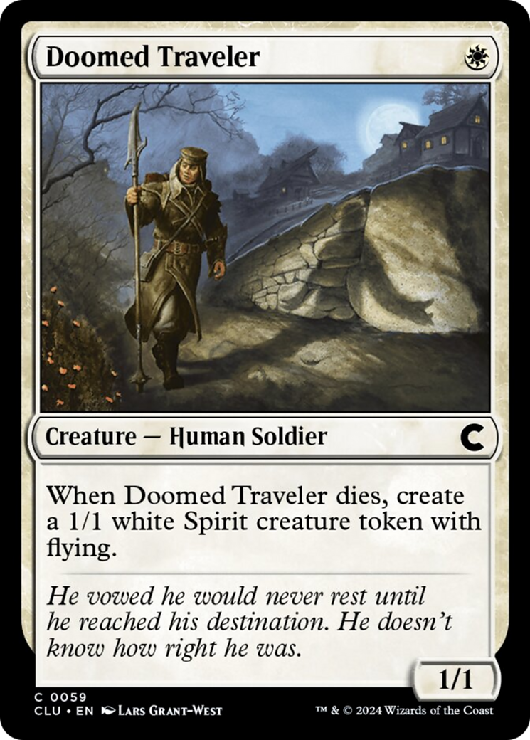 Doomed Traveler [Ravnica: Clue Edition] | Local Legends