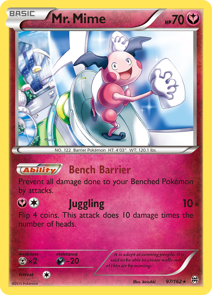 Mr. Mime (97/162) [XY: BREAKthrough] | Golgari Games