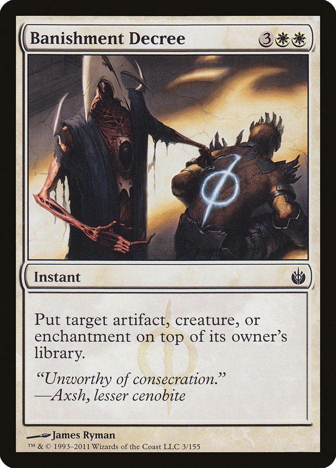 Banishment Decree [Mirrodin Besieged] | Local Legends