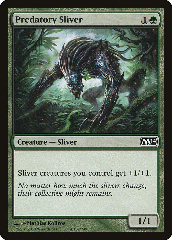 Predatory Sliver [Magic 2014] | Local Legends