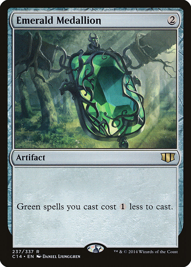 Emerald Medallion [Commander 2014] | Golgari Games