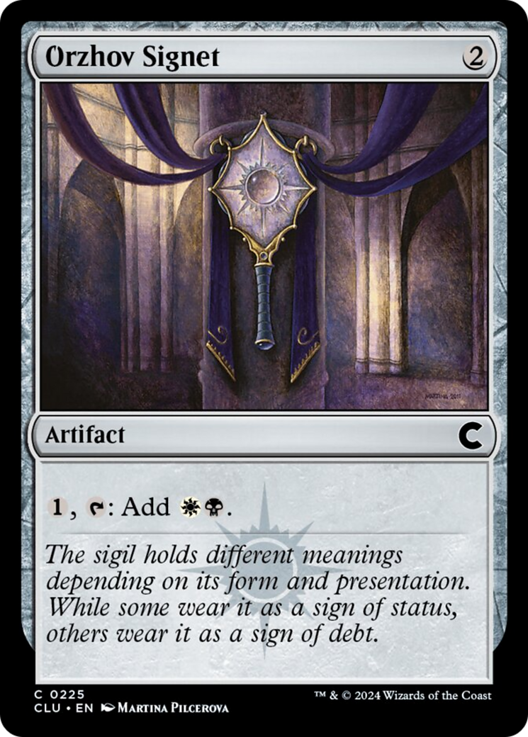 Orzhov Signet [Ravnica: Clue Edition] | Local Legends