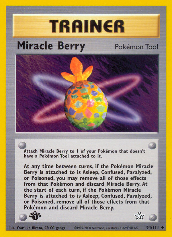 Miracle Berry (94/111) [Neo Genesis 1st Edition] | Golgari Games