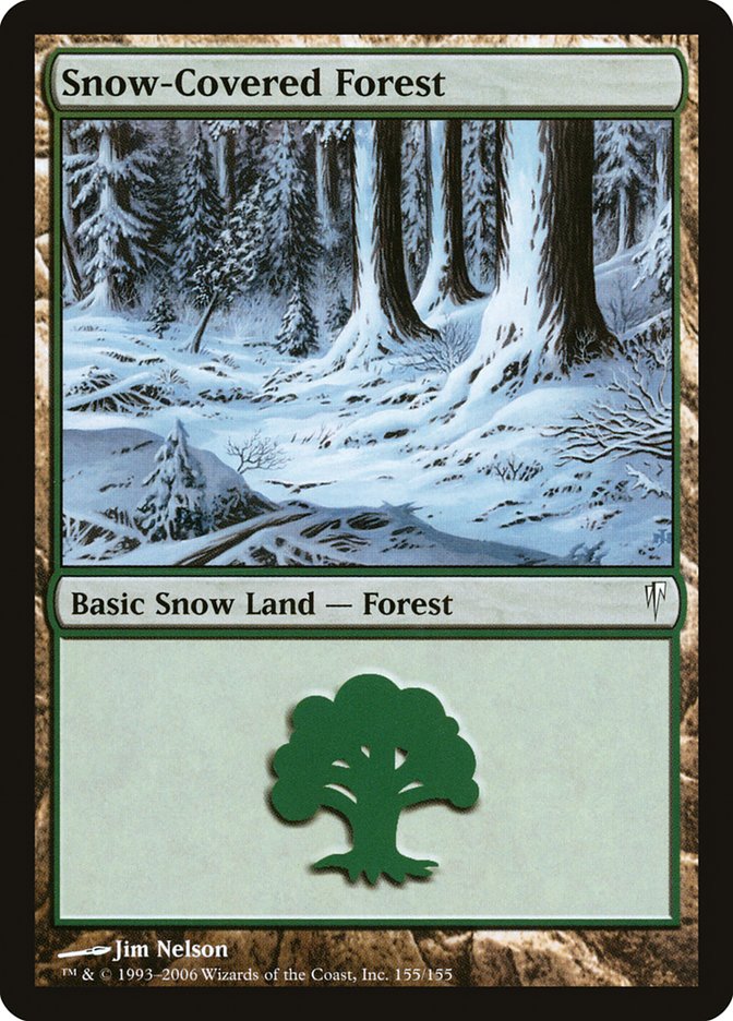 Snow-Covered Forest [Coldsnap] | Golgari Games