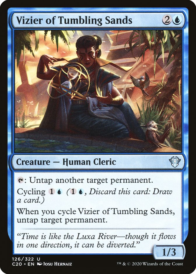 Vizier of Tumbling Sands [Commander 2020] | Golgari Games