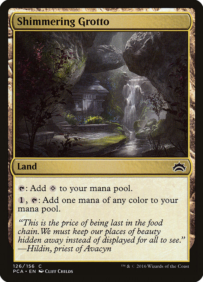 Shimmering Grotto [Planechase Anthology] | Local Legends
