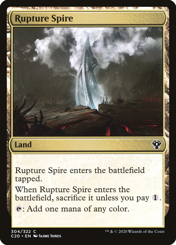 Rupture Spire [Commander 2020] | Local Legends