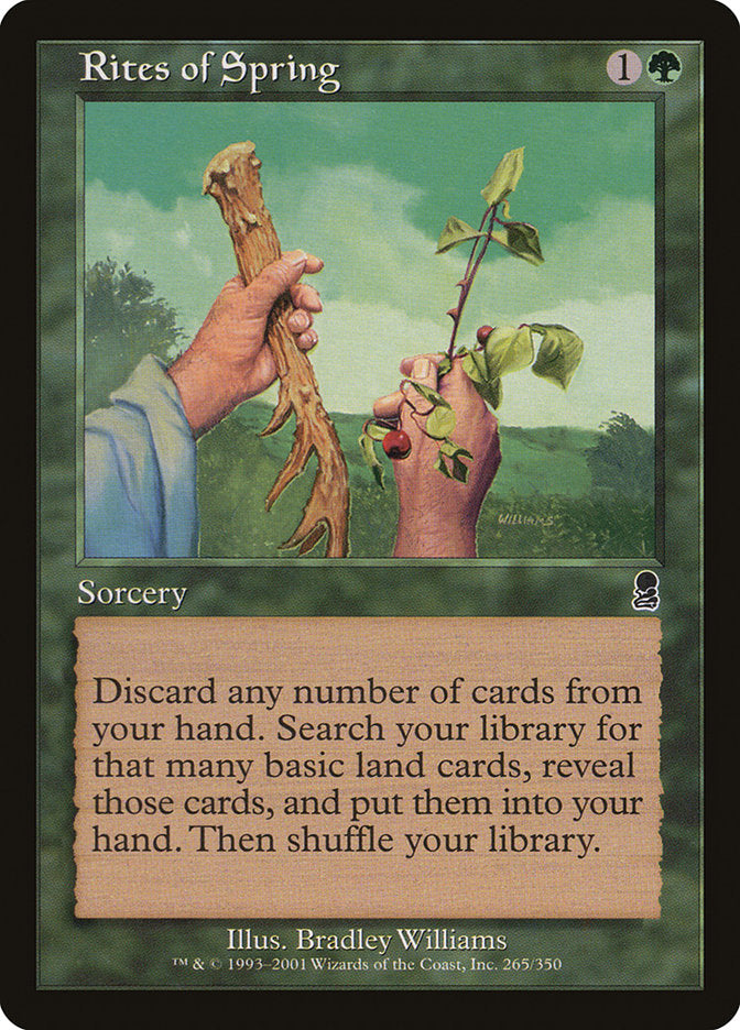 Rites of Spring [Odyssey] | Golgari Games